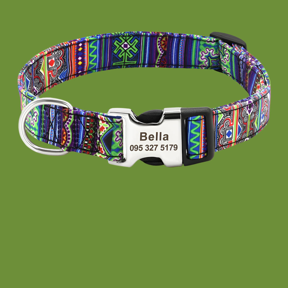 Collier Chien Personnalisé