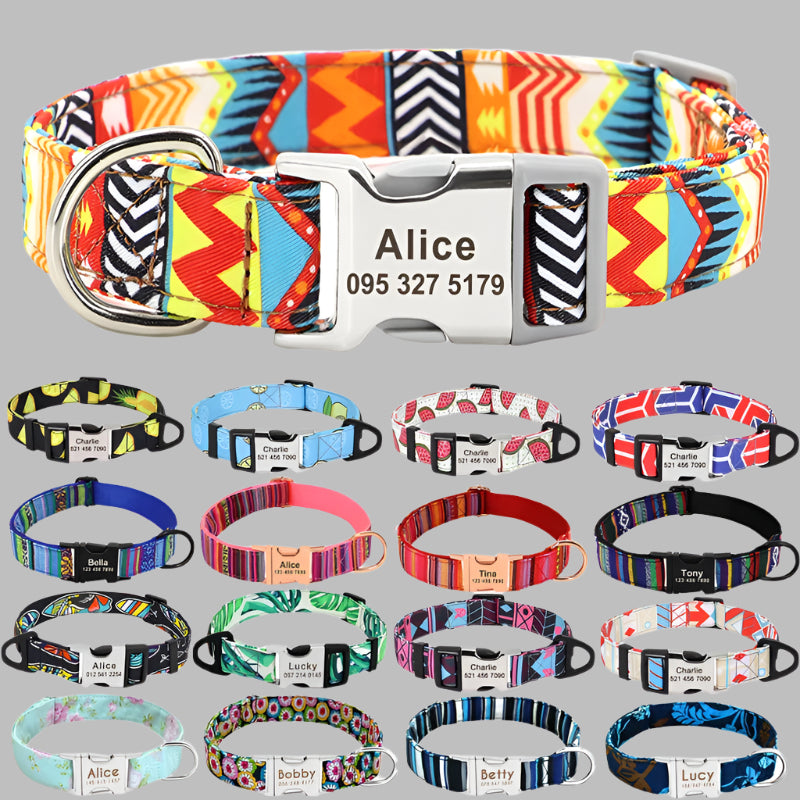 Collier Chien Personnalisé