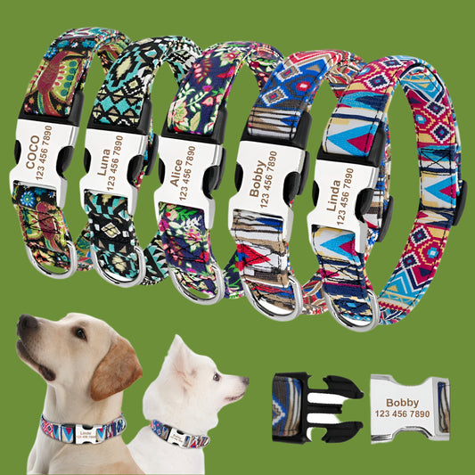 Collier Chien Personnalisé
