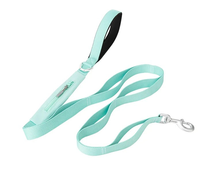 laisse chien vert clair douce