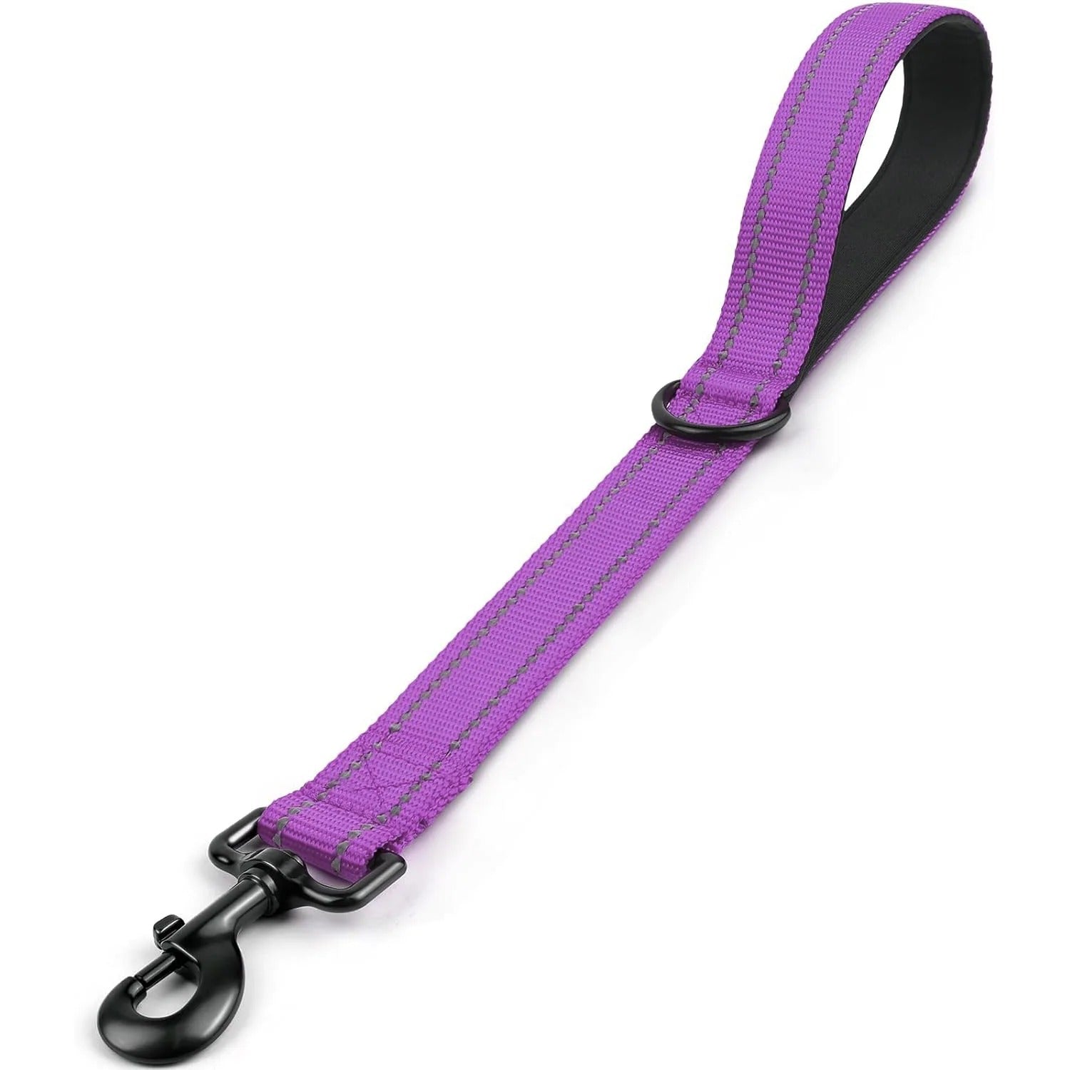 laisse de chien securite mauve