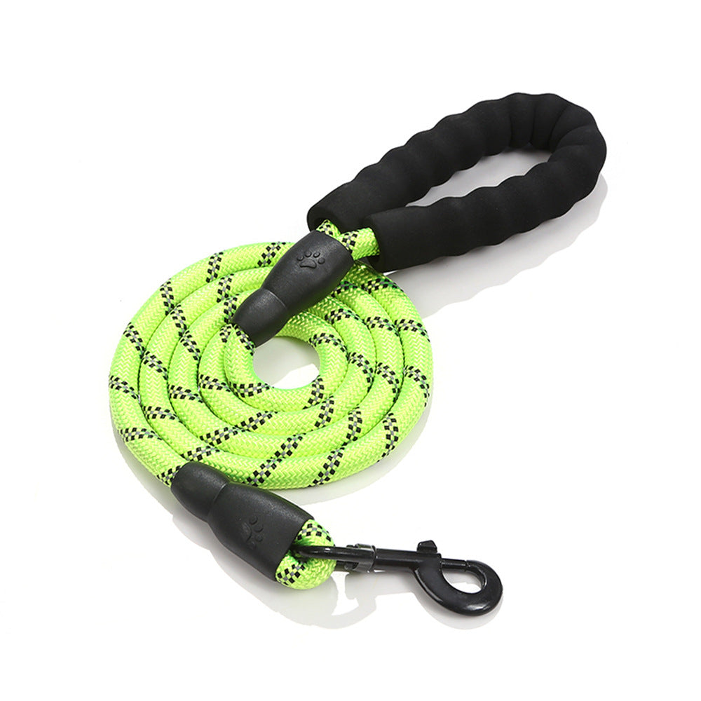 laisse pour chien vert noir
